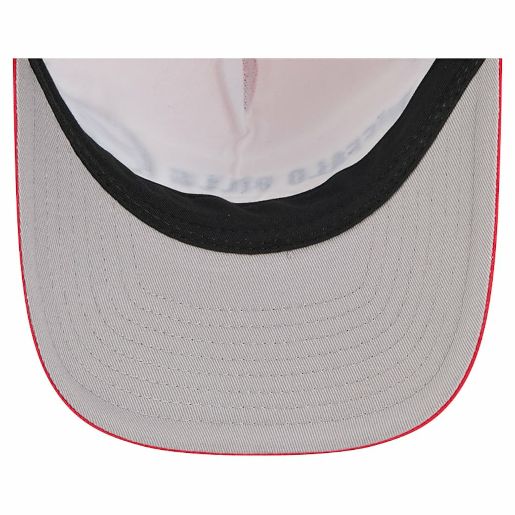 Buffalo Bills New Era Linear A-Frame 9FORTY Adjustable Hat Red