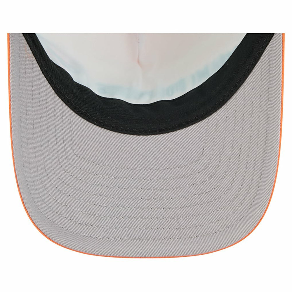 Miami Dolphins New Era Linear A-Frame 9FORTY Adjustable Hat Orange