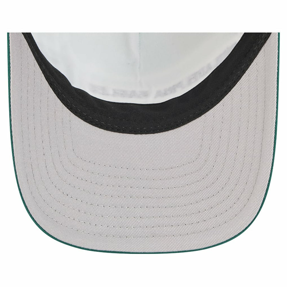 Philadelphia Eagles New Era Linear A-Frame 9FORTY Adjustable Hat Green