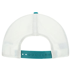 Miami Dolphins New Era Patch 19TWENTY Adjustable Hat Aqua/White