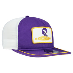 Minnesota Vikings New Era Patch 19TWENTY Adjustable Hat Purple/White