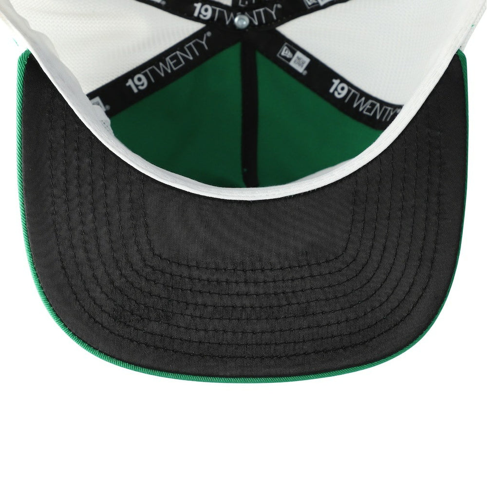 Philadelphia Eagles New Era Patch 19TWENTY Adjustable Hat Kelly Green/White