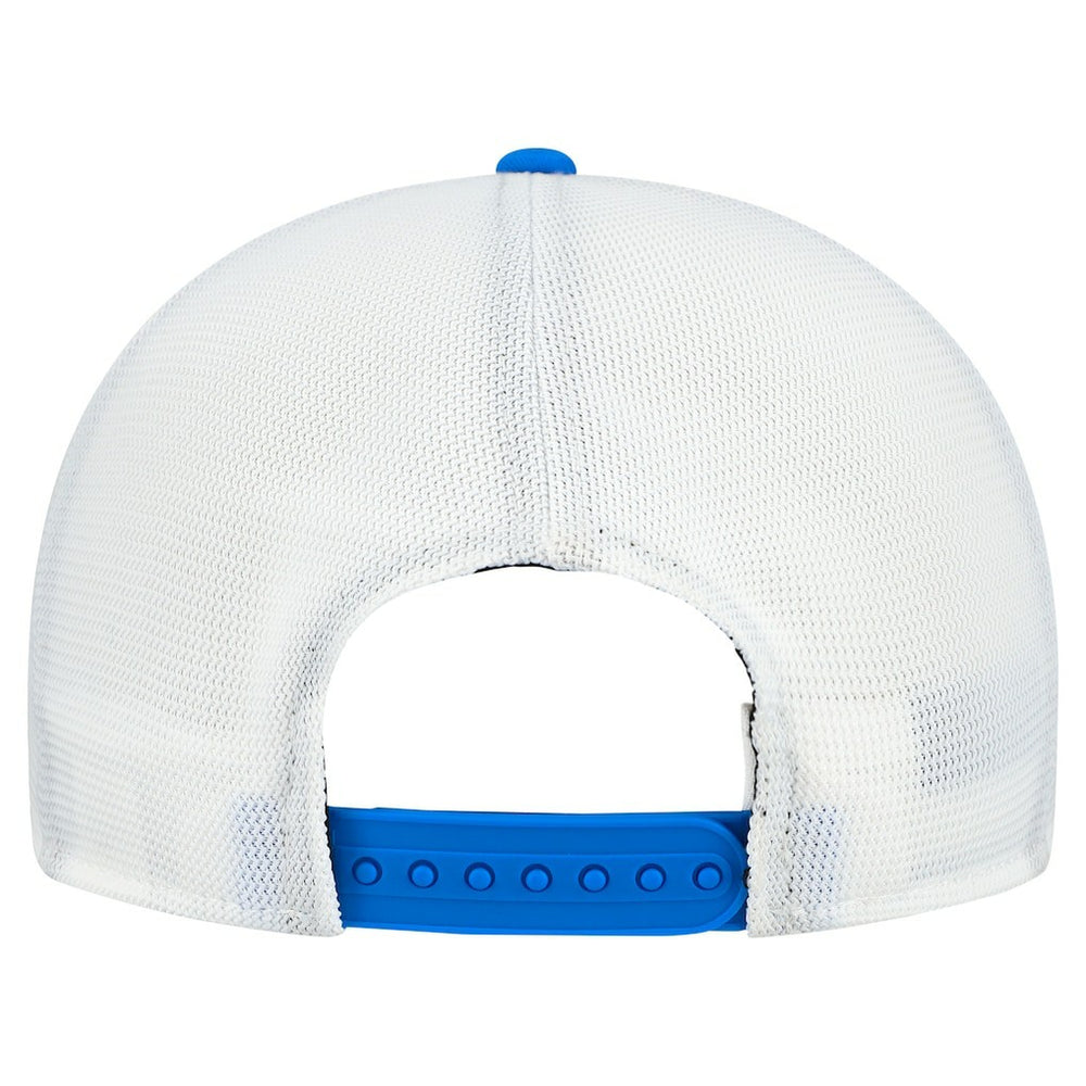 Detroit Lions New Era Patch 19TWENTY Adjustable Hat Blue/White