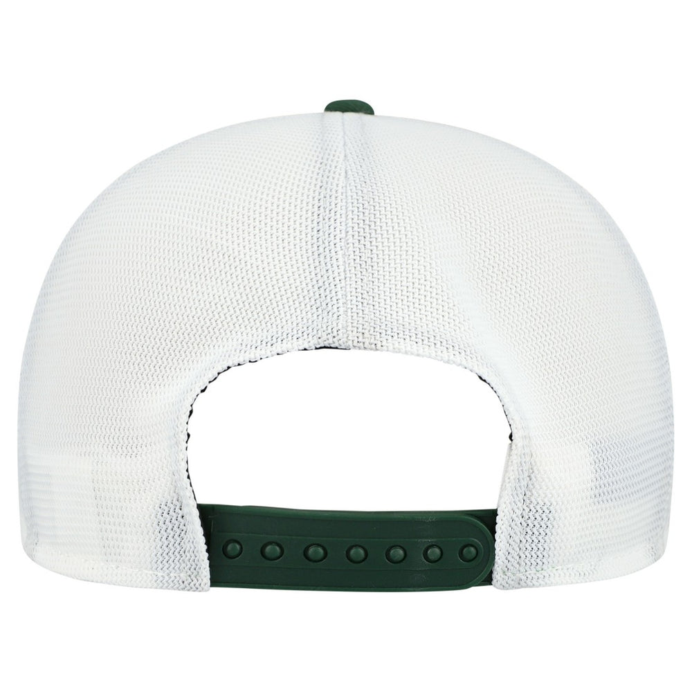 Green Bay Packers New Era Patch 19TWENTY Adjustable Hat Green/White