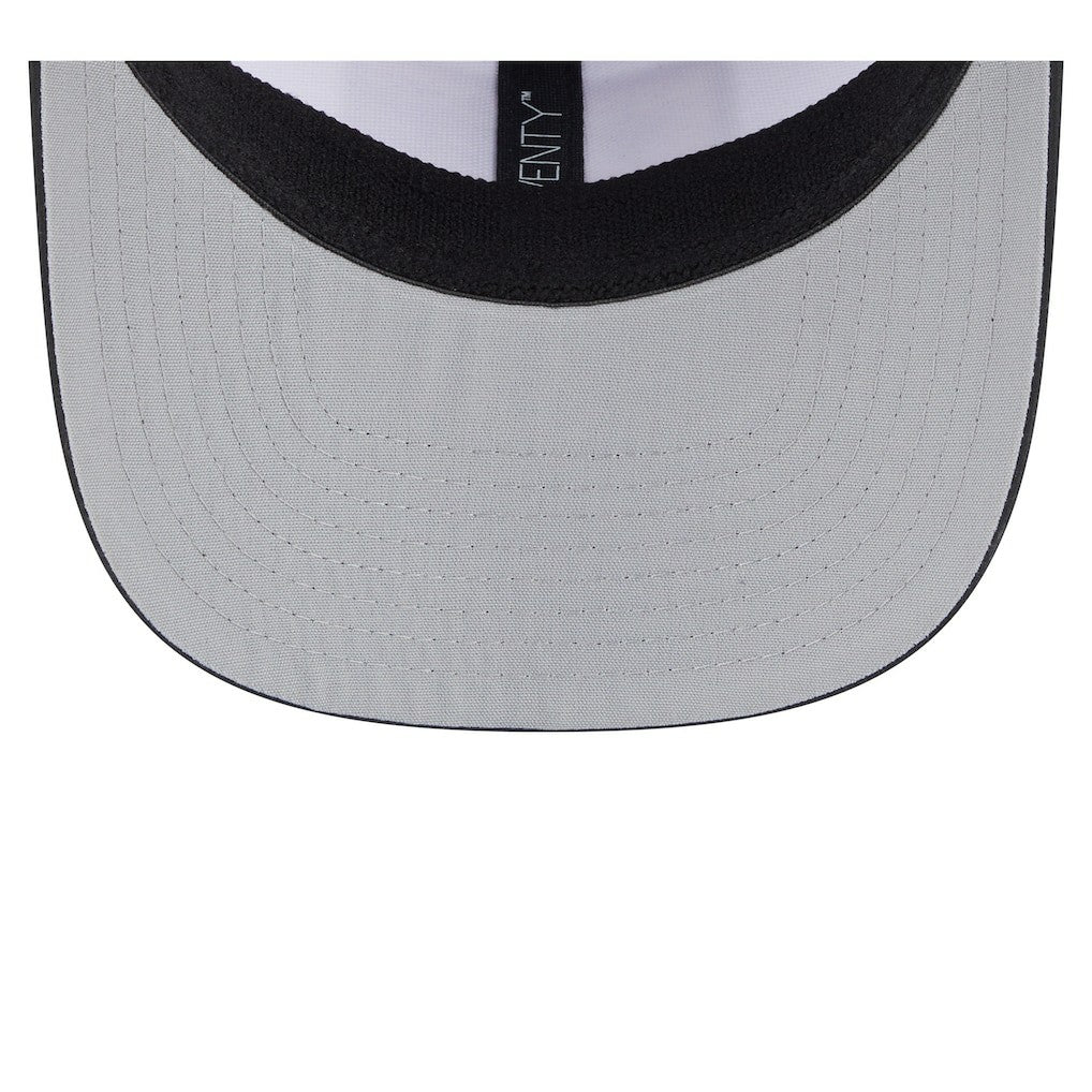 New Orleans Saints New Era Established Patch 9SEVENTY Adjustable Hat White/Black