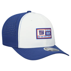 New York Giants New Era Established Patch 9SEVENTY Adjustable Hat White/Royal