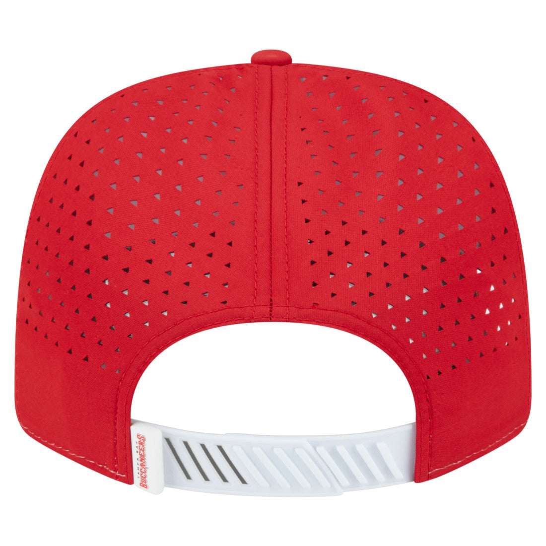 Tampa Bay Buccaneers New Era Established Patch 9SEVENTY Adjustable Hat White/Red