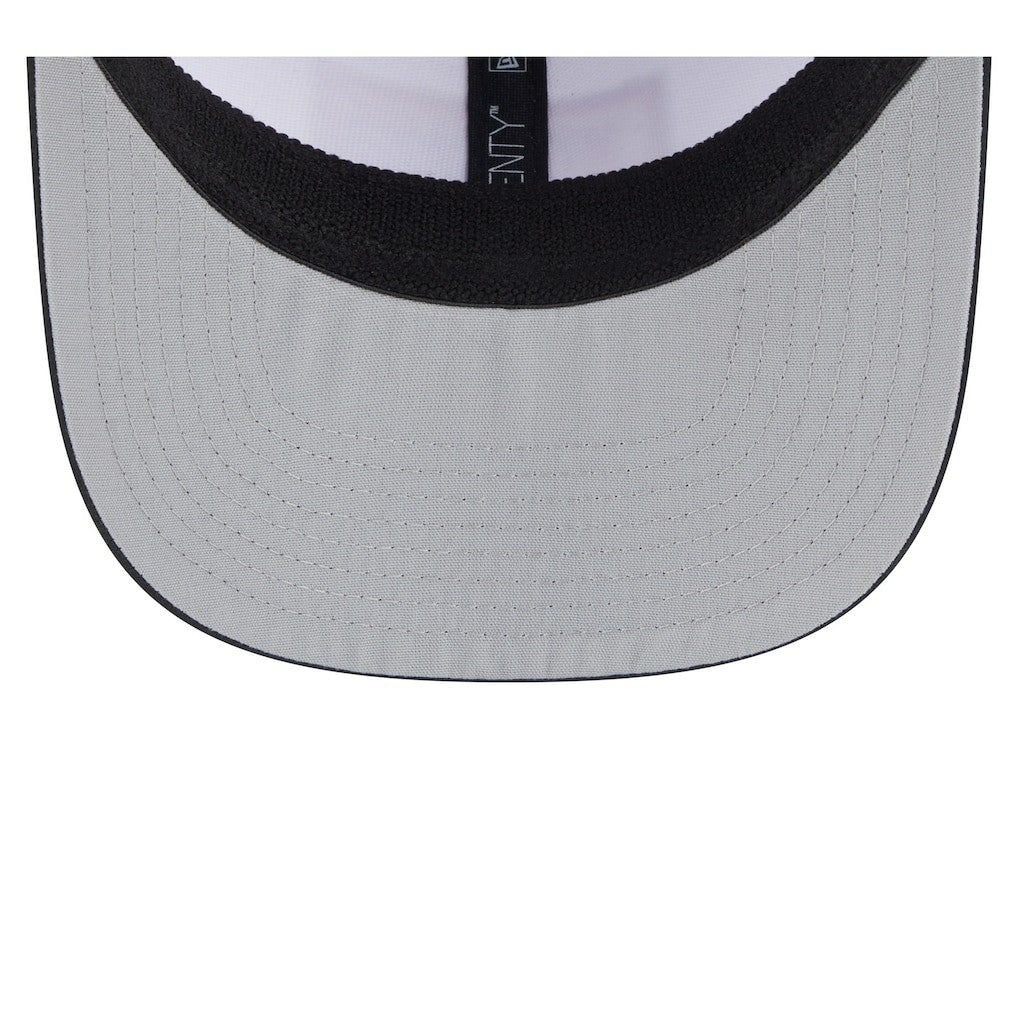 Cincinnati Bengals New Era Established Patch 9SEVENTY Adjustable Hat White/Black