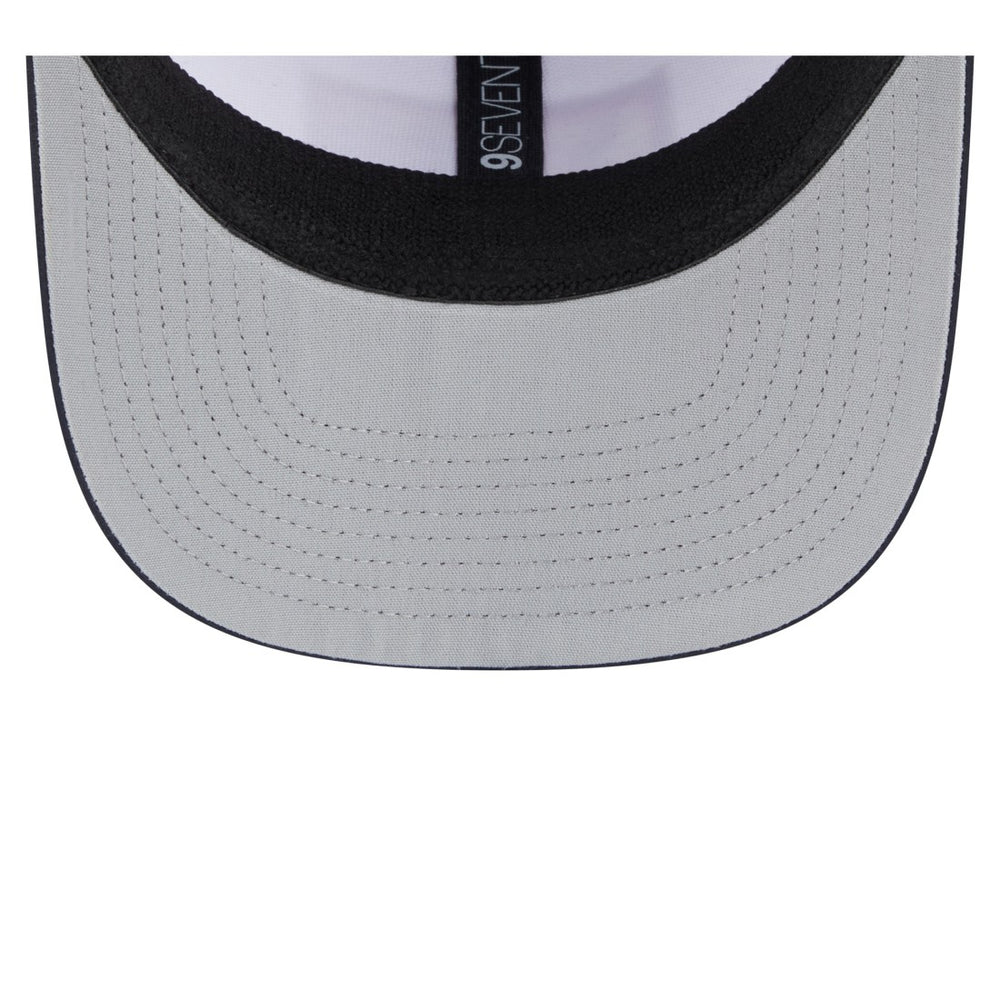 Houston Texans New Era Established Patch 9SEVENTY Adjustable Hat White/Navy