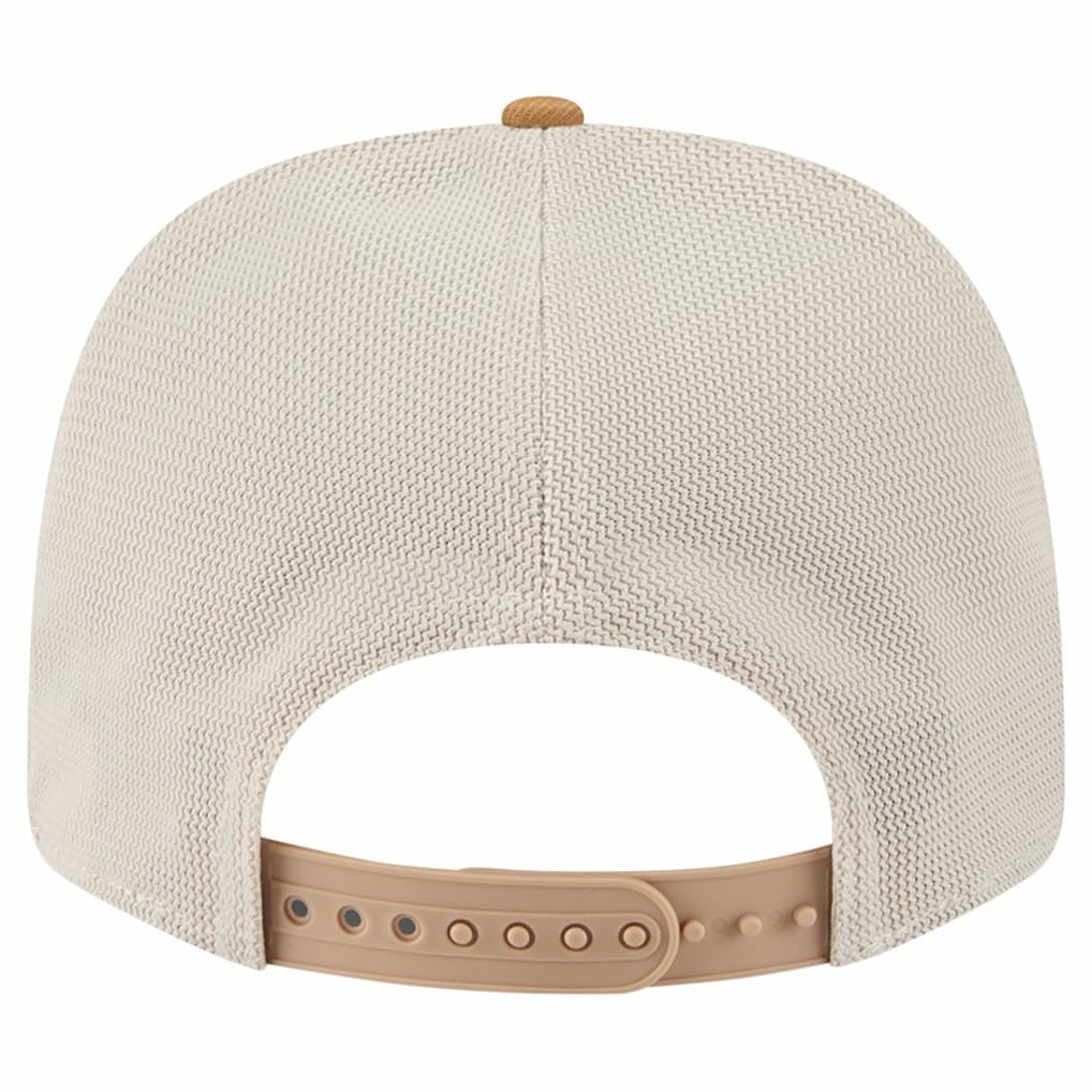 Kansas City Chiefs New Era Two-Tone Trucker 9SEVENTY Adjustable Hat Light Beige