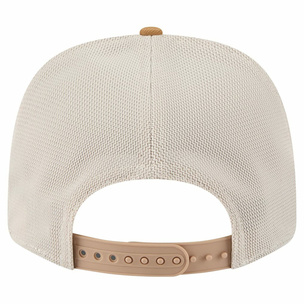 Kansas City Chiefs New Era Two-Tone Trucker 9SEVENTY Adjustable Hat Light Beige