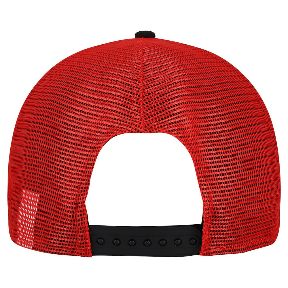 Kansas City Chiefs New Era Banner A-Frame 9FIFTY Snapback Hat Cream/Red