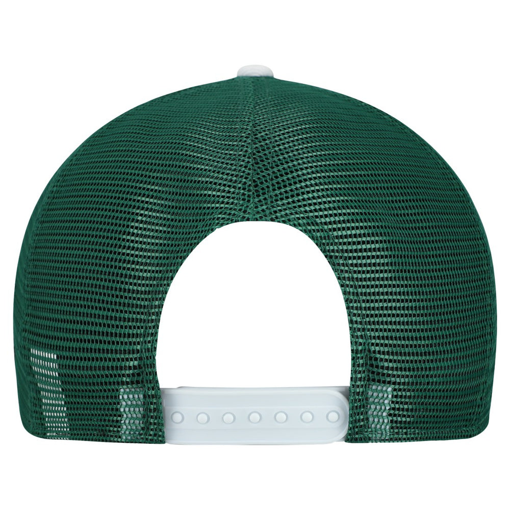 New York Jets New Era Banner A-Frame 9FIFTY Snapback Hat Cream/Green