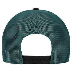 Philadelphia Eagles New Era Banner A-Frame 9FIFTY Snapback Hat Cream/Midnight Green