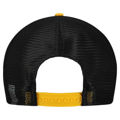 Pittsburgh Steelers New Era Banner A-Frame 9FIFTY Snapback Hat Cream/Black