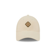 Pittsburgh Steelers New Era Women's Comfy 9FORTY Adjustable Hat Cream