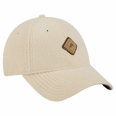 Detroit Lions New Era Women's Comfy 9FORTY Adjustable Hat Cream