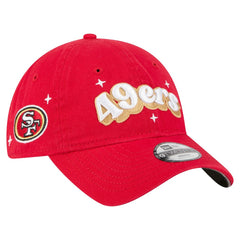San Francisco 49ers New Era Girls Youth Cheer 9TWENTY Adjustable Hat Scarlet