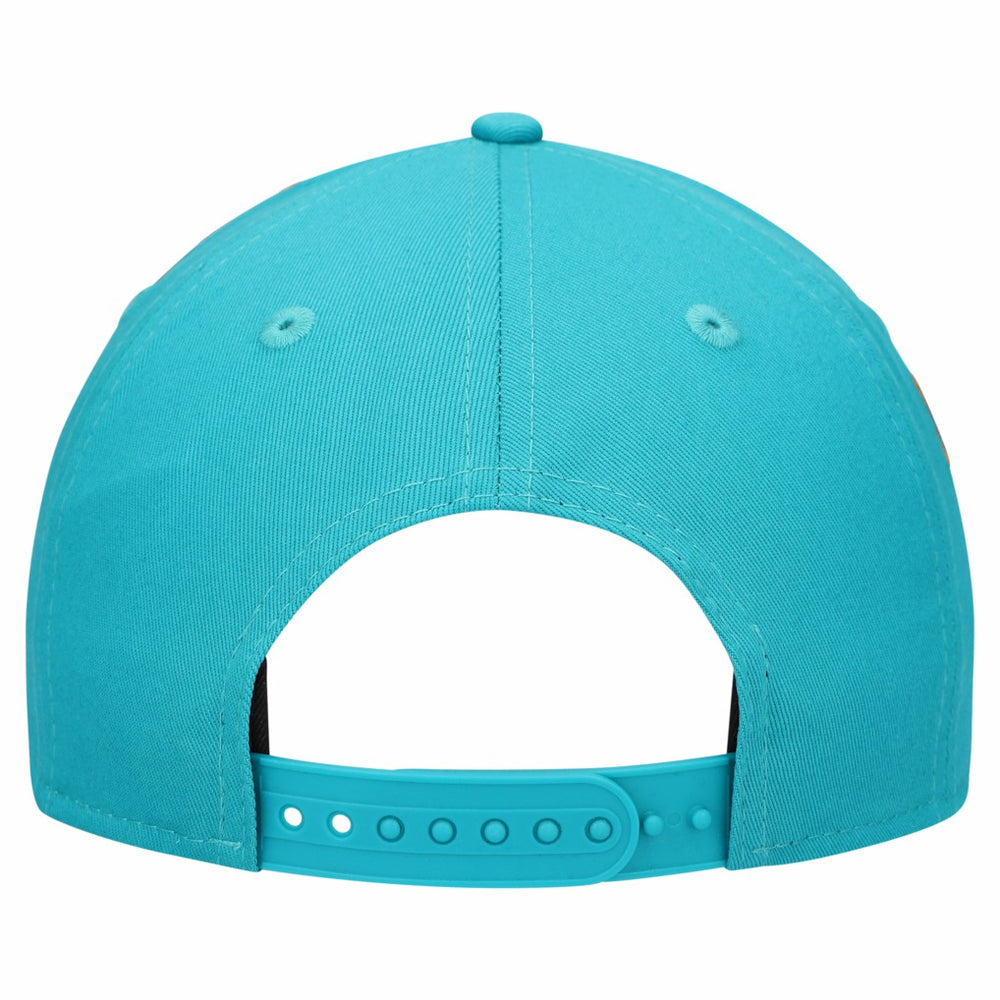 Miami Dolphins New Era Women's Stardom A-Frame 9FORTY Adjustable Hat Aqua