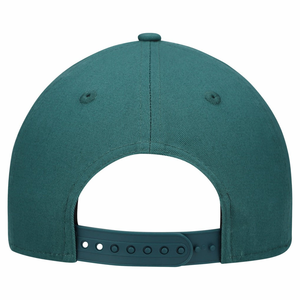 Philadelphia Eagles New Era Women's Stardom A-Frame 9FORTY Adjustable Hat Midnight Green
