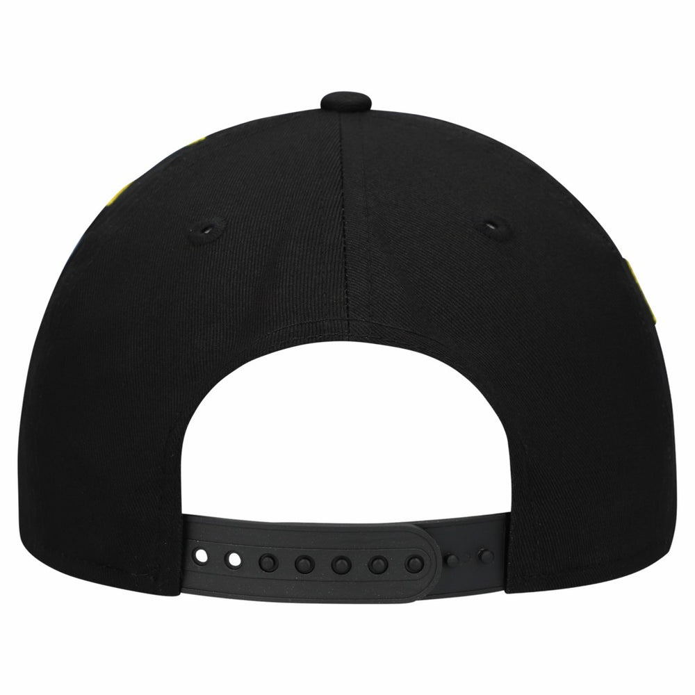 Pittsburgh Steelers New Era Women's Stardom A-Frame 9FORTY Adjustable Hat Black