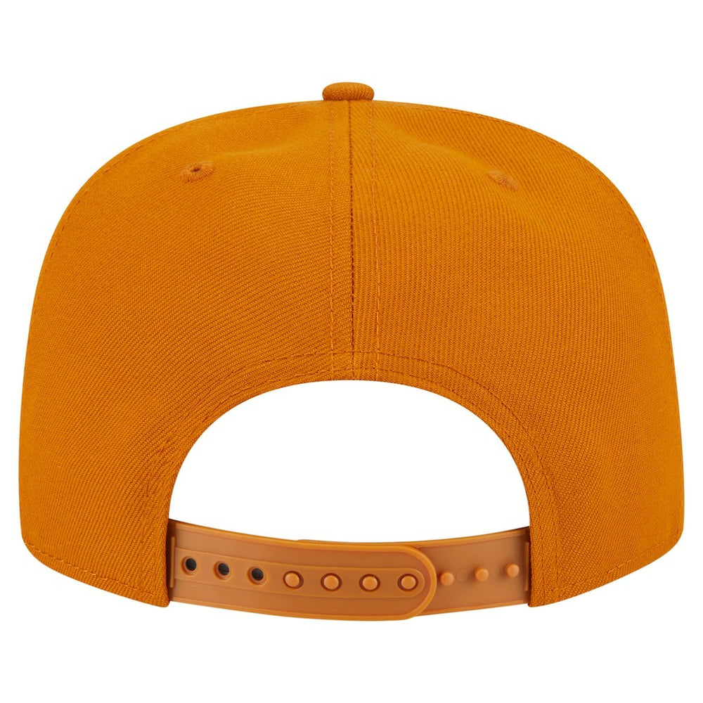 Miami Dolphins New Era Color Pack A-Frame 9FIFTY Snapback Hat Brown