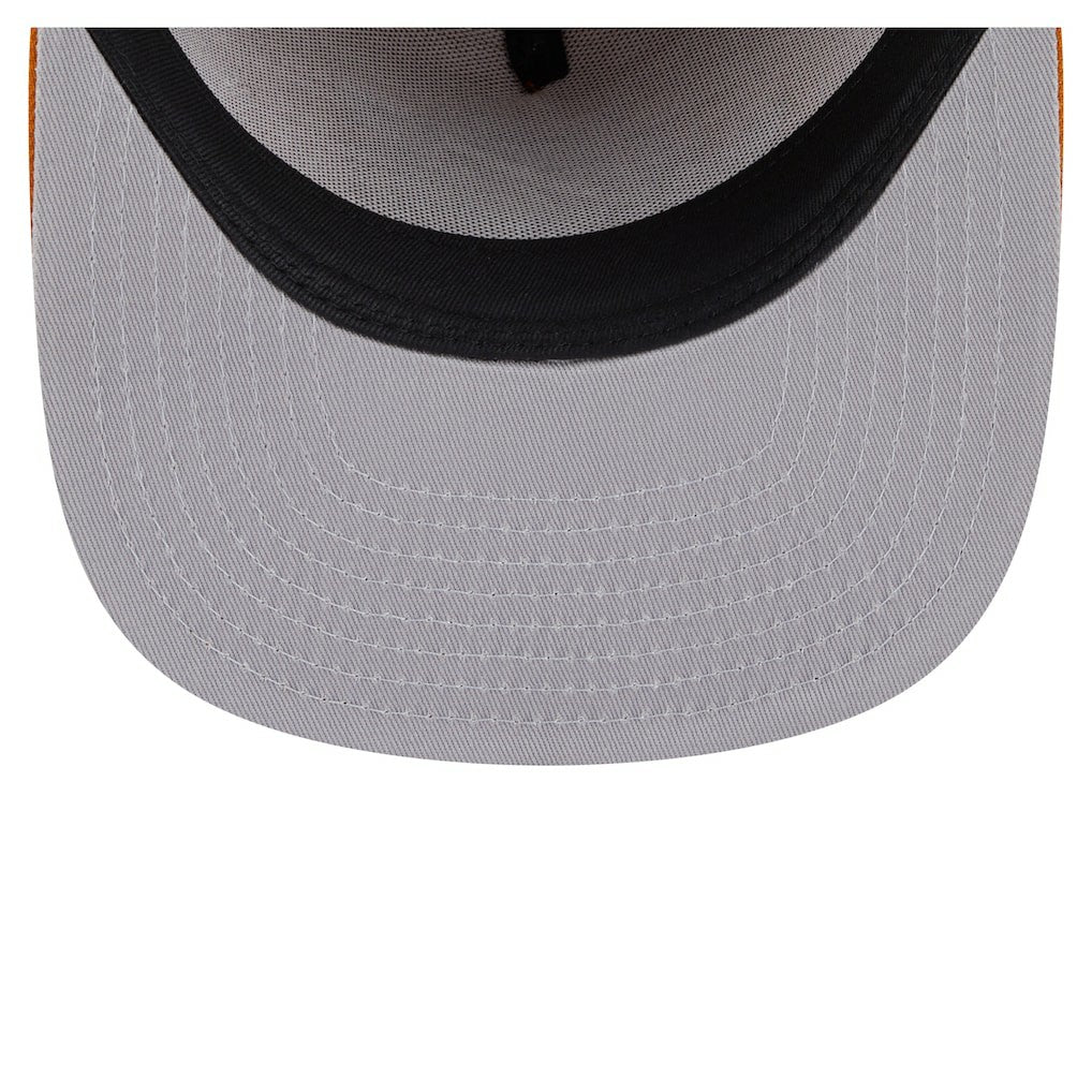 Miami Dolphins New Era Color Pack A-Frame 9FIFTY Snapback Hat Brown