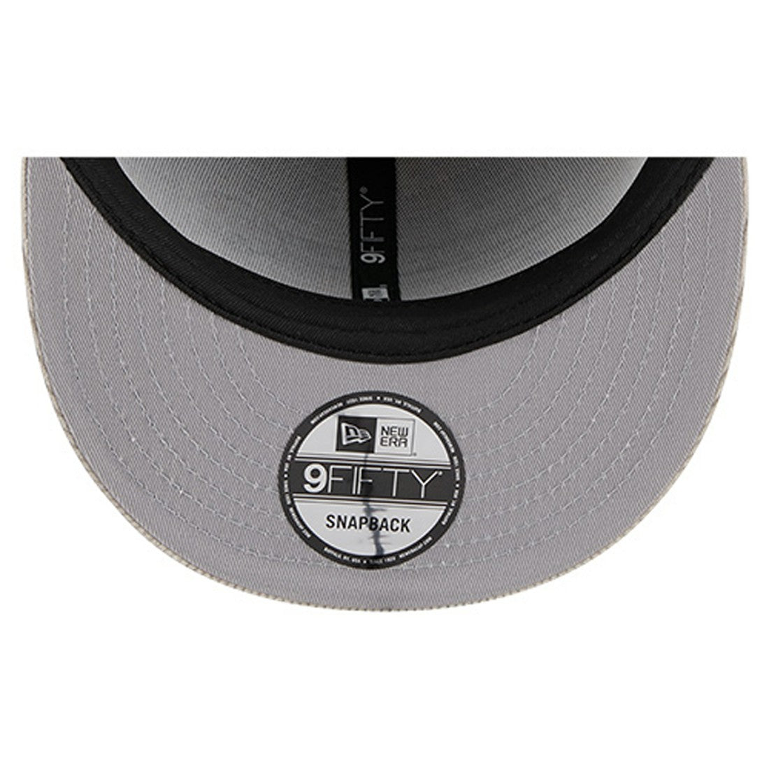 Houston Texans New Era Cord Rope Corduroy 9FIFTY Snapback Hat Gray
