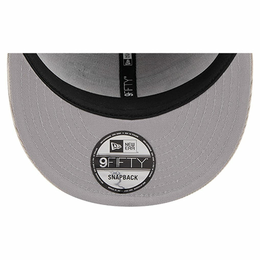 Las Vegas Raiders New Era Cord Rope Corduroy 9FIFTY Snapback Hat Gray