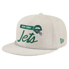New York Jets New Era Cord Rope Corduroy 9FIFTY Snapback Hat Gray
