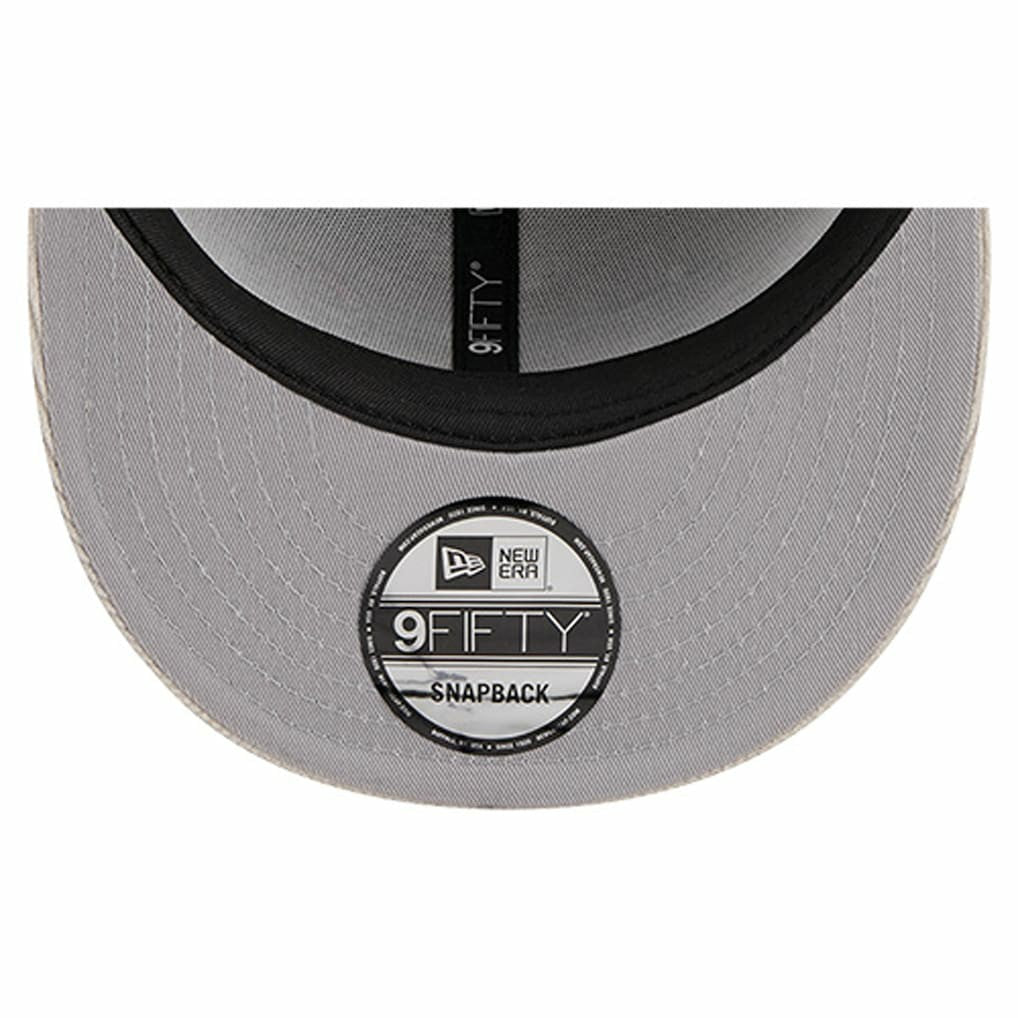 Miami Dolphins New Era Cord Rope Corduroy 9FIFTY Snapback Hat Gray