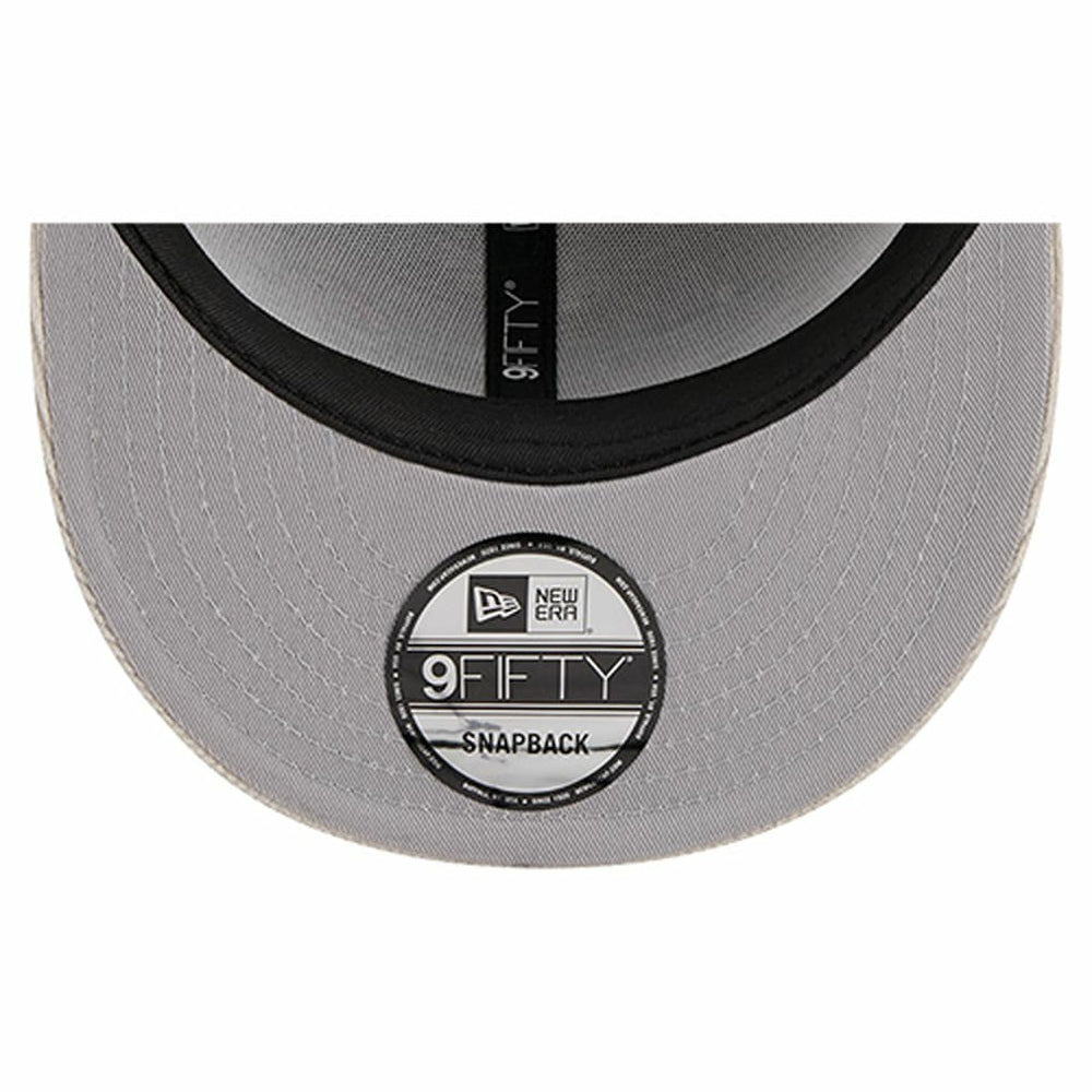 Miami Dolphins New Era Cord Rope Corduroy 9FIFTY Snapback Hat Gray