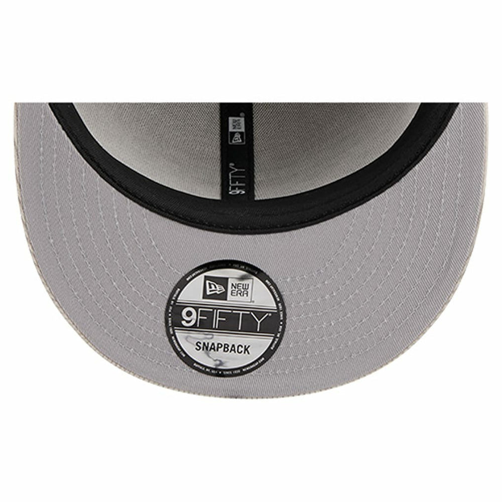 Pittsburgh Steelers New Era Cord Rope Corduroy 9FIFTY Snapback Hat Gray