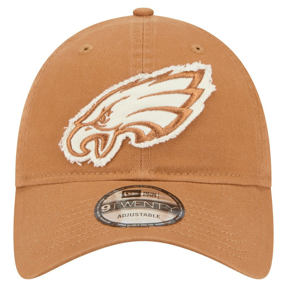 Philadelphia Eagles New Era Stamp 9TWENTY Adjustable Hat Brown