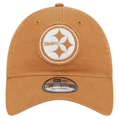 Pittsburgh Steelers New Era Stamp 9TWENTY Adjustable Hat Brown