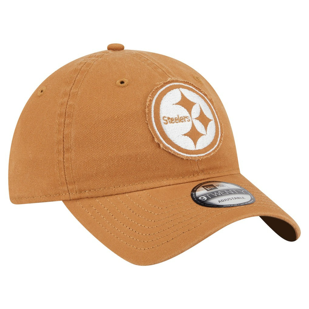 Pittsburgh Steelers New Era Stamp 9TWENTY Adjustable Hat Brown