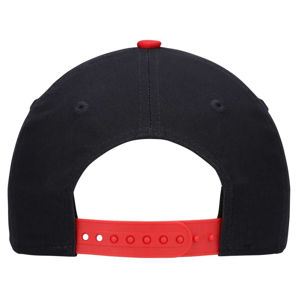 Houston Texans New Era Youth Arch COOLERA 9FORTY A-Frame Adjustable Hat Navy/Red