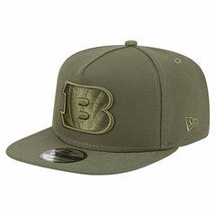 Cincinnati Bengals New Era Youth Color Pack A-Frame 9FIFTY Snapback Hat Olive
