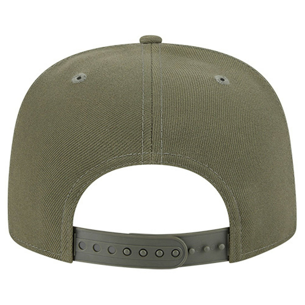 New York Jets New Era Youth Color Pack A-Frame 9FIFTY Snapback Hat Olive