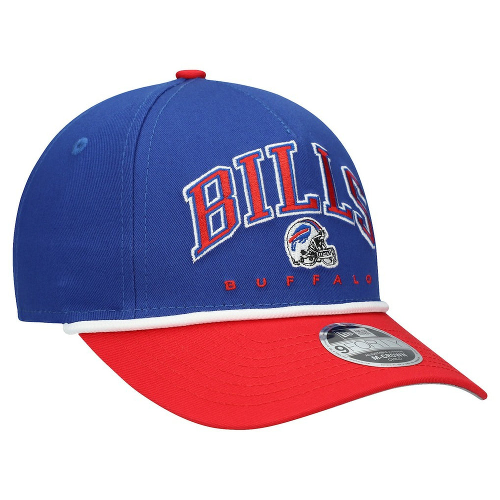 Buffalo Bills New Era Preschool Arch COOLERA 9FORTY A-Frame M-Crown Adjustable Hat Royal/Red