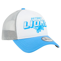 Detroit Lions New Era Preschool 9FORTY A-Frame Adjustable Hat White