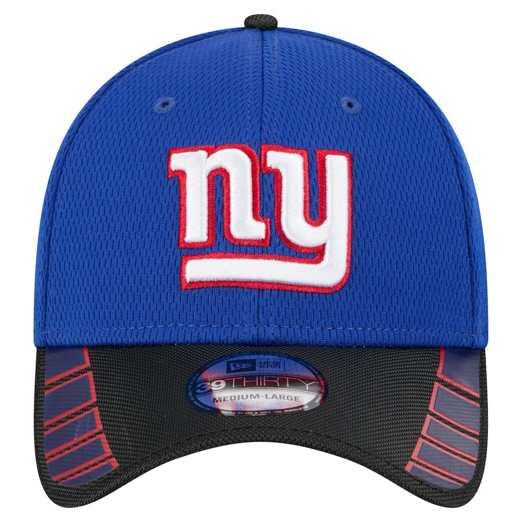 New York Giants New Era Visor Hit 39THIRTY Flex Hat Royal