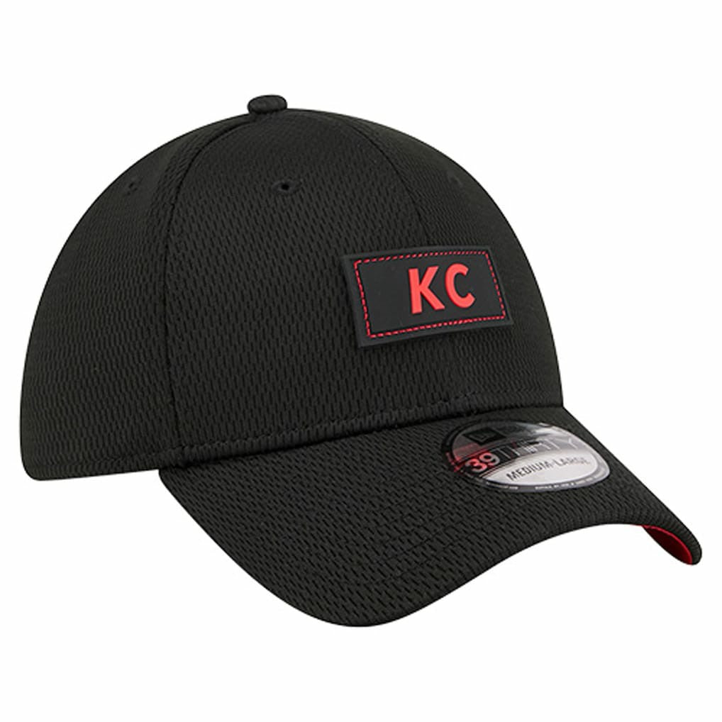 Kansas City Chiefs New Era Scoreboard 39THIRTY Flex Hat Black