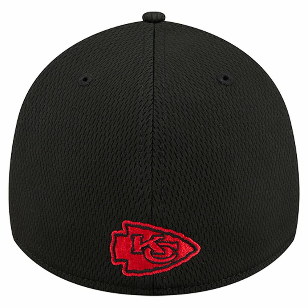 Kansas City Chiefs New Era Scoreboard 39THIRTY Flex Hat Black