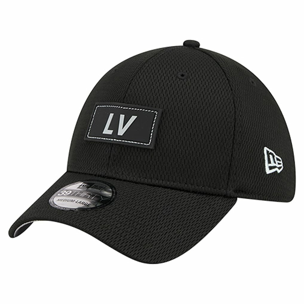 Las Vegas Raiders New Era Scoreboard 39THIRTY Flex Hat Black