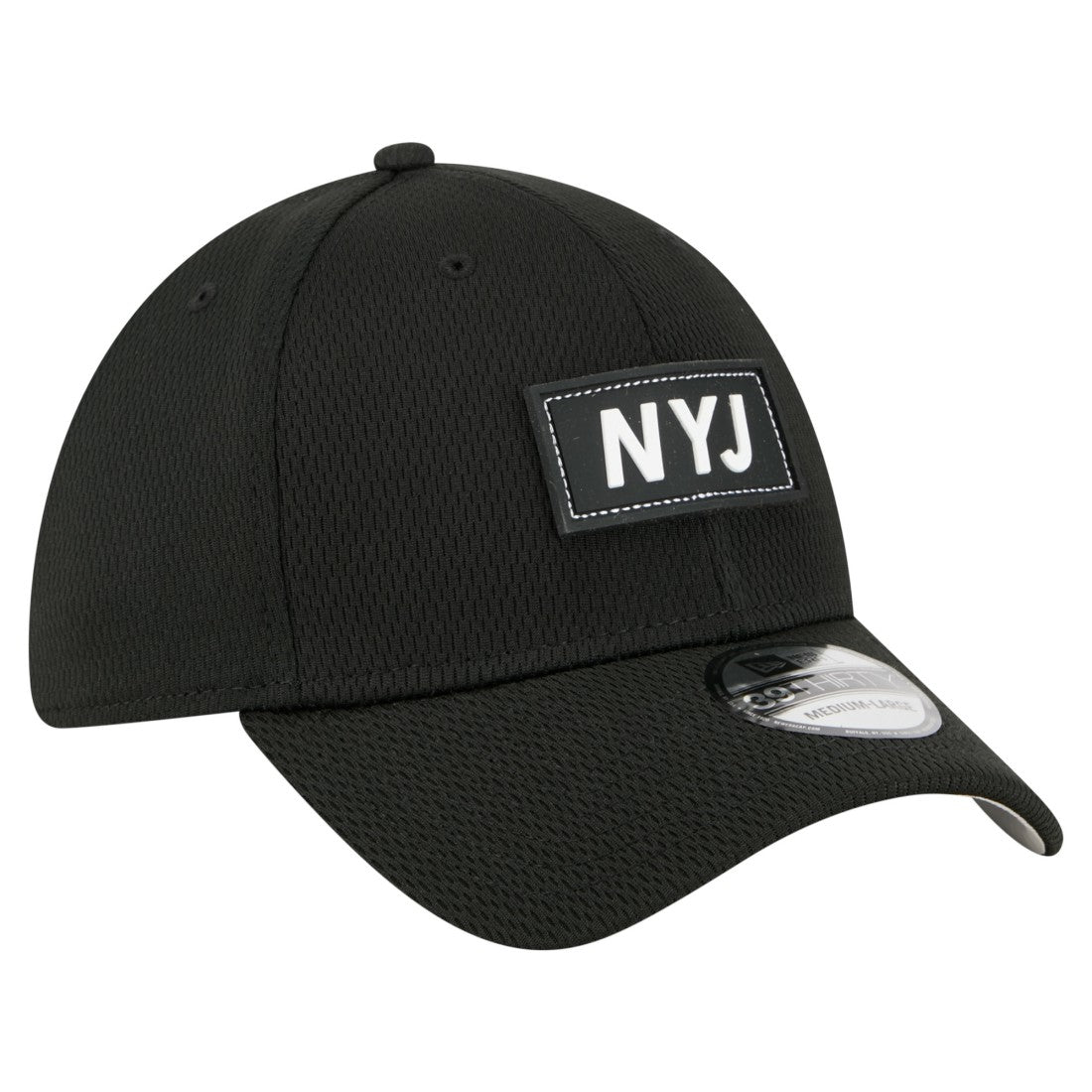 New York Jets New Era Scoreboard 39THIRTY Flex Hat Black