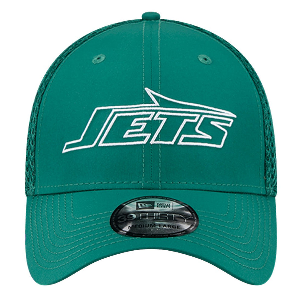 New York Jets New Era Outline 39THIRTY Flex Hat Green