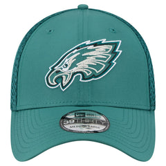 Philadelphia Eagles New Era Outline 39THIRTY Flex Hat Midnight Green
