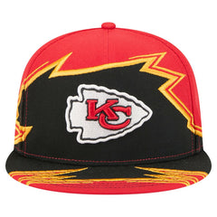 Kansas City Chiefs New Era Break 59FIFTY Fitted Hat Red/Black