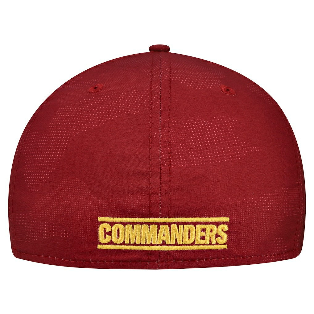 Washington Commanders New Era Tonal Camo 39THIRTY Stretch Fit Hat Burgundy